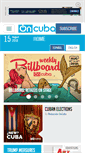 Mobile Screenshot of oncubamagazine.com